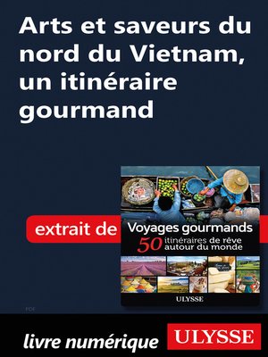 cover image of Arts et saveurs du nord du Vietnam, un itinéraire gourmand